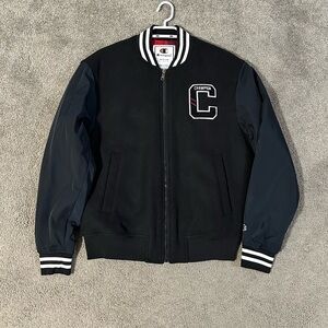Champion Black Varsity Jacket